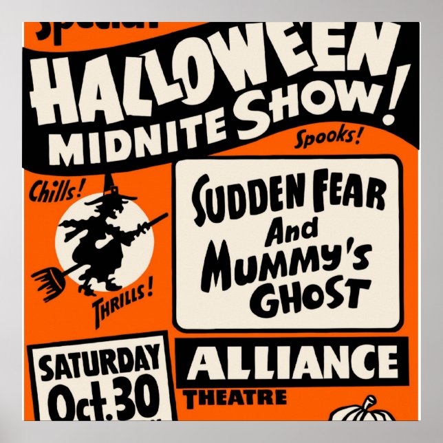 Halloween Midnite Show Poster (Vorne)