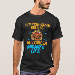 Halloween Midwomen Birth Assistant OB Nurse Midfra T-Shirt