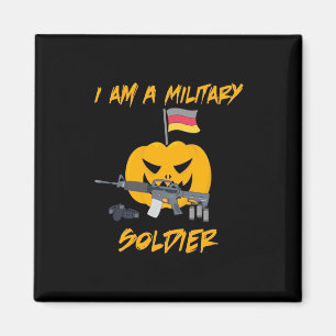 Halloween Militärsoldat Magnet