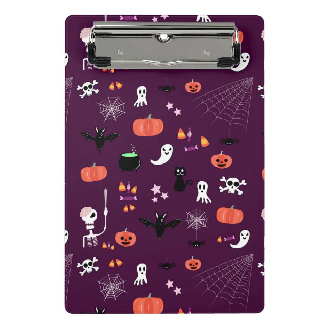 Halloween Mini Klemmbrett (Vorderseite)