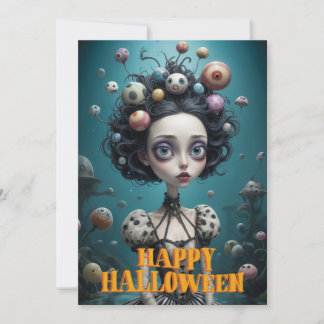 Halloween-Mitteilungskarten Dankeskarte