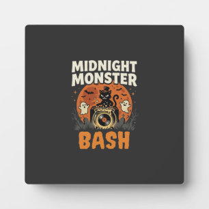 Halloween Mitternacht Monster Bash Fotoplatte