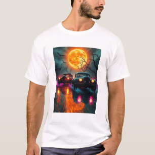 **Halloween Mitternachts-Monster-Rennen** T-Shirt