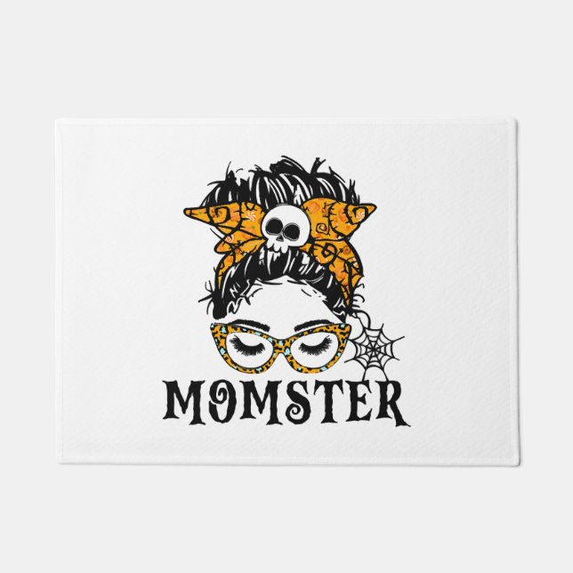 Halloween Momster Fußmatte (Vorderseite)