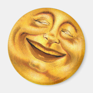 Halloween-Mond Magnet