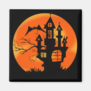 Halloween-Mond Magnet