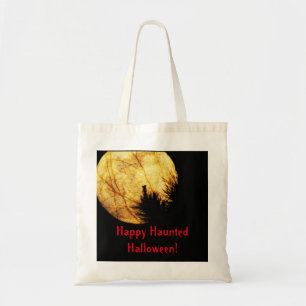 Halloween-Mond Tragetasche
