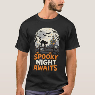 Halloween Mondscheinschauer Nacht T-Shirt