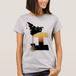 Halloween Monogram Letter I T-Shirt