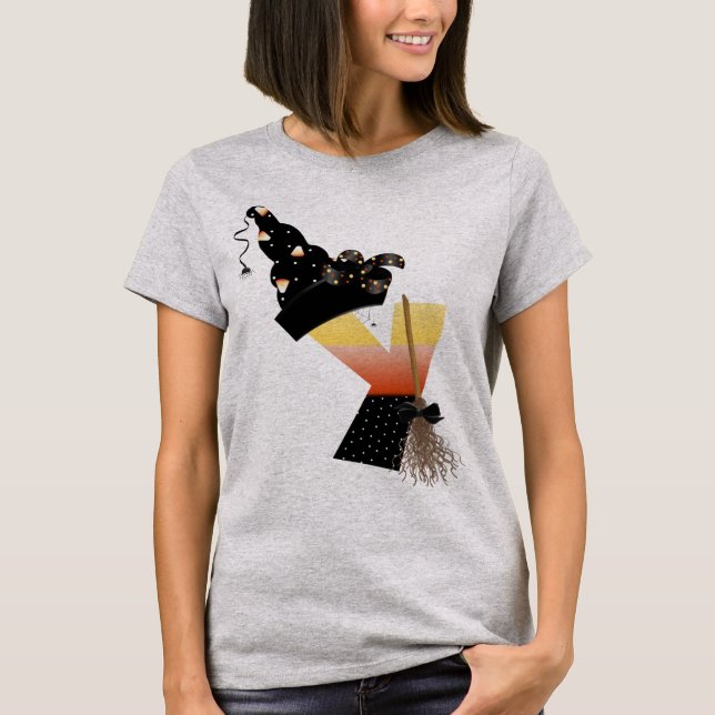 Halloween Monogram Letter Y T-Shirt (Vorderseite)