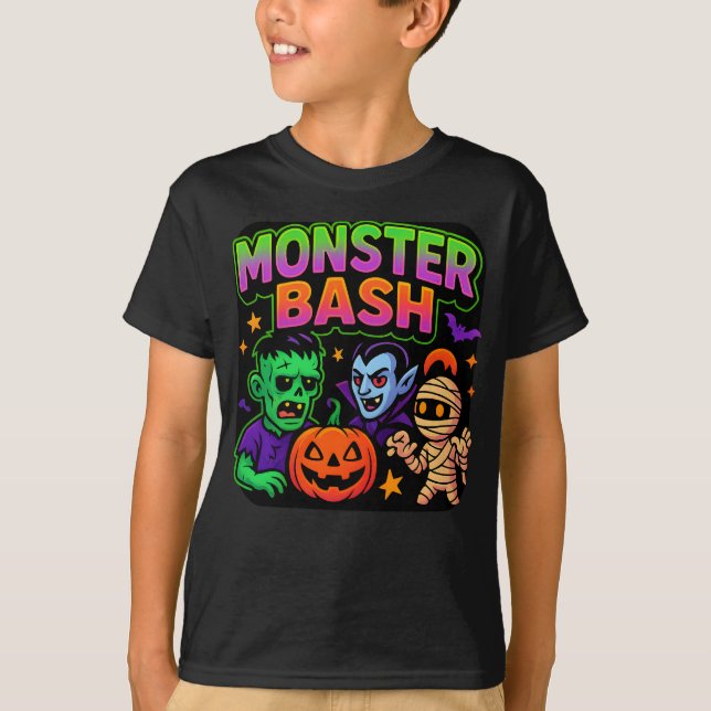 Halloween Monster Bash Kleider Niedlich Unisex (Vorderseite)