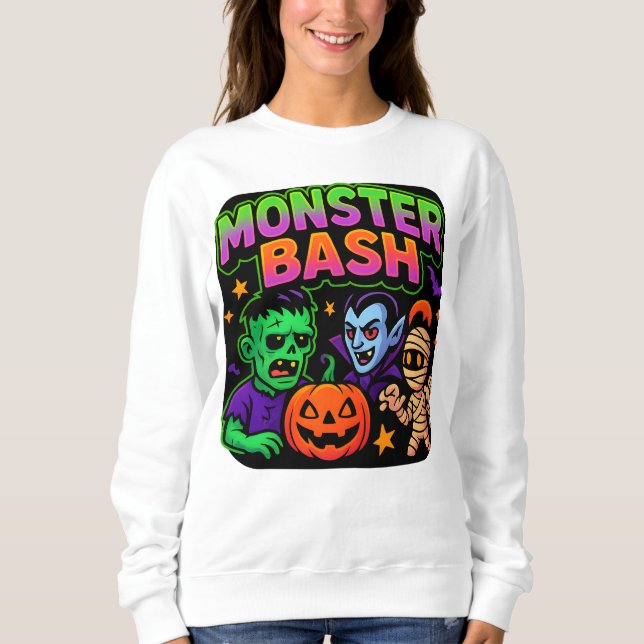 Halloween Monster Bash Kleider Niedlich Unisex (Vorderseite)