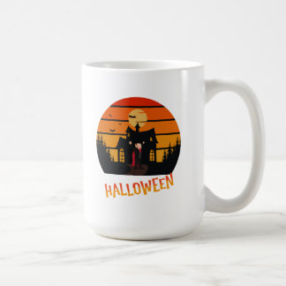 Halloween-Monster bei Sonnenuntergang Coffe-Tasse Kaffeetasse