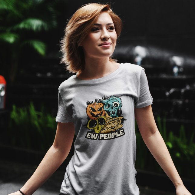 Halloween Monster Faces T-Shirt (Von Creator hochgeladen)