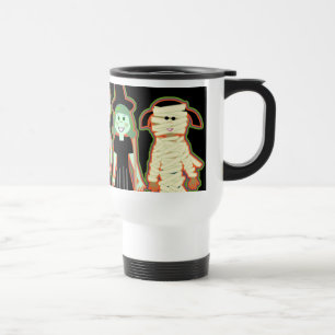 Halloween Monster Friends Niedlicher Cartoon Reisebecher