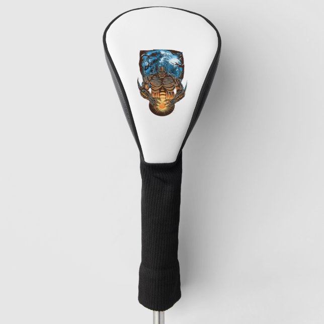 Halloween Monster Golf Headcover (Vorderseite)