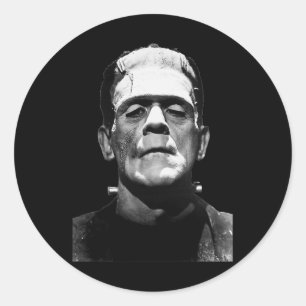 Halloween Monster Horror Movie Monster Runder Aufkleber