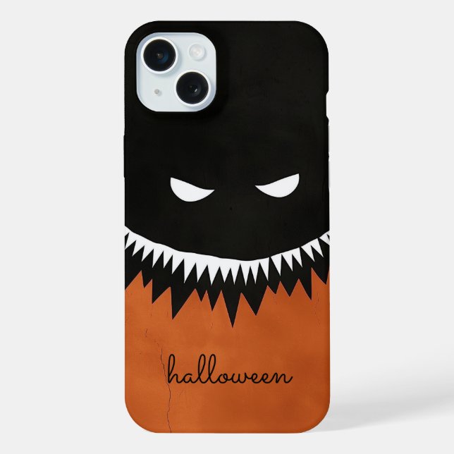 Halloween Monster iPhone 15 Plus Hülle (Rückseite)