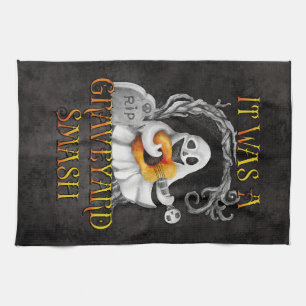 Halloween Monster Mash Ghost Graveyard Smash Geschirrtuch