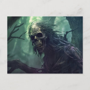 Halloween Monster Postkarte