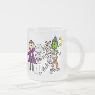 Halloween-Monster T-Shirts und Geschenke Mattglastasse