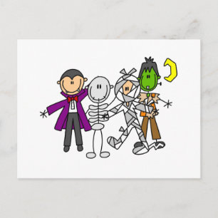 Halloween-Monster T-Shirts und Geschenke Postkarte