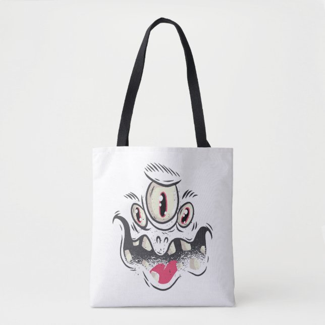 Halloween-Monster Tasche (Vorderseite)