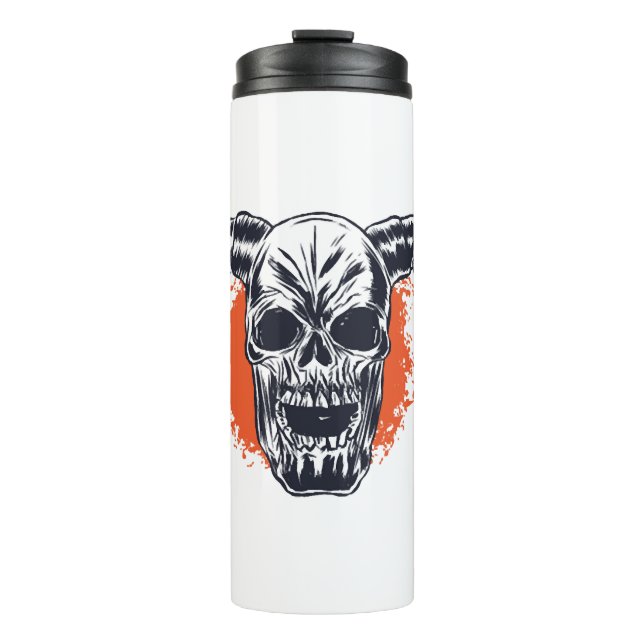 Halloween-Monster Thermosbecher (Vorderseite)