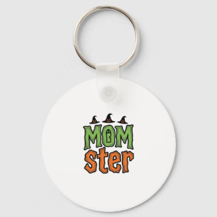 Halloween-Monster-Vintage-Mom-Shirt-Design_1 Schlüsselanhänger