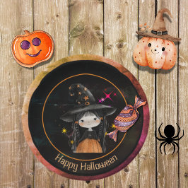 Halloween Monsters Little Hexe Pappteller