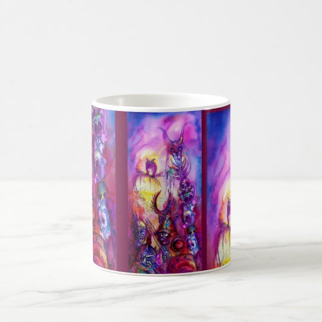 HALLOWEEN MONSTERS / ORK WAR Fantasy Kaffeetasse (Mittel)