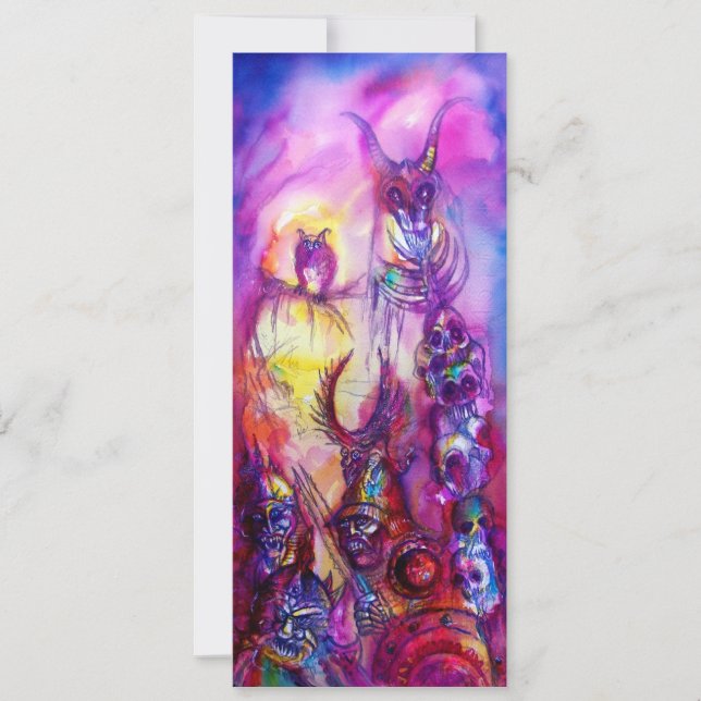 HALLOWEEN MONSTERS / ORK WAR Fantasy Karte (Vorderseite)