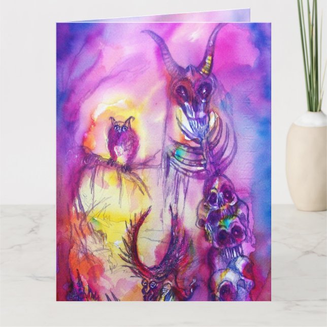 HALLOWEEN MONSTERS / ORK WAR Fantasy Karte (Vorderseite)