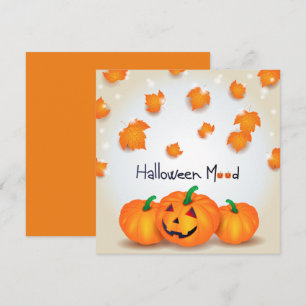 Halloween Mood Feiertagskarte