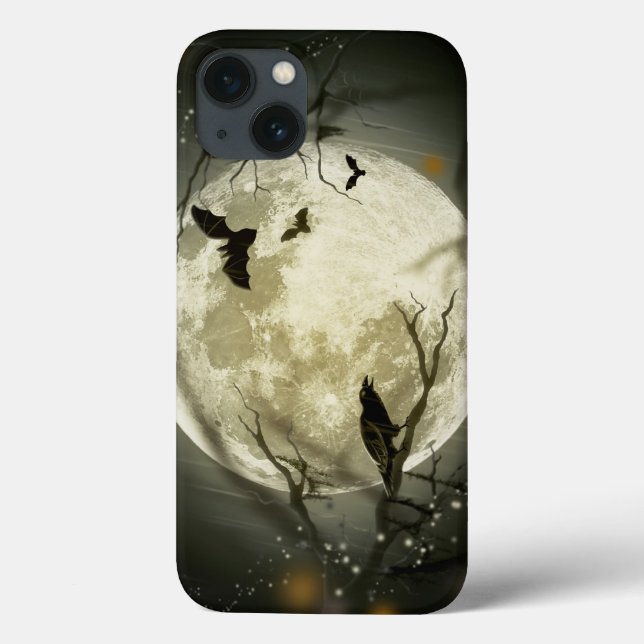 Halloween Moon Case-Mate iPhone Hülle (Rückseite)