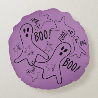 Halloween Moon & Hexen & Ghosts BOO! Kissen