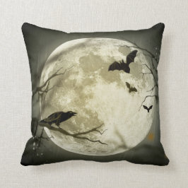 Halloween Moon Kissen