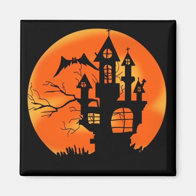 Halloween Moon Magnet (Vorne)