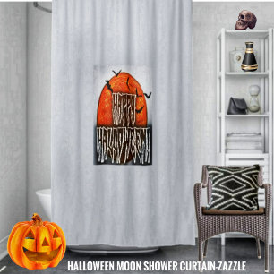 Halloween Moon-PG Duschvorhang