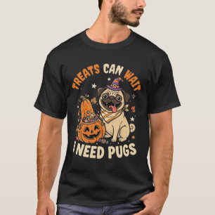 Halloween-Mops-Möhren-Leckereien T-Shirt