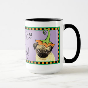 Halloween-Mops Tasse