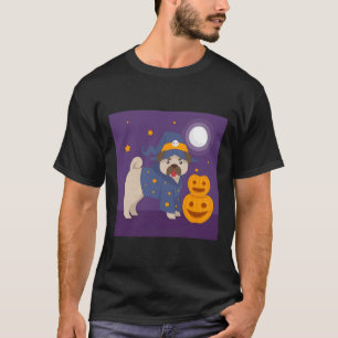 HALLOWEEN-MOPSHUND MIT KÜRBIS 220 T-Shirt