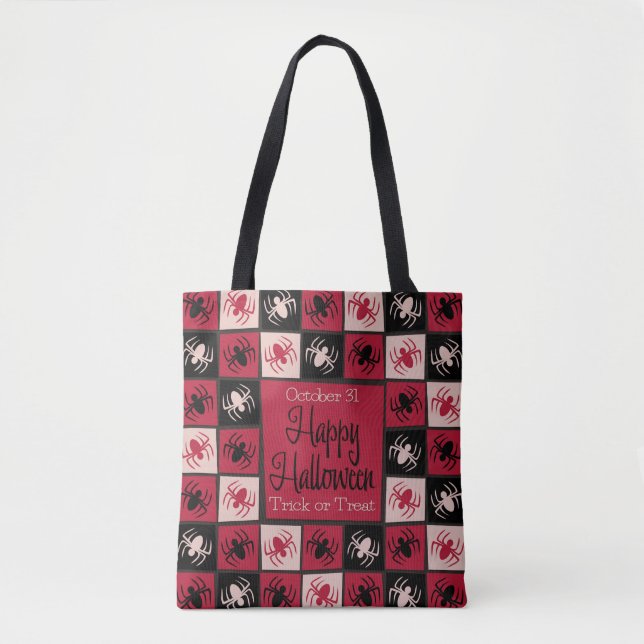 Halloween-Mosaik Tasche (Vorderseite)