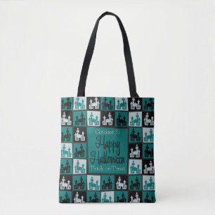 Halloween-Mosaik Tasche