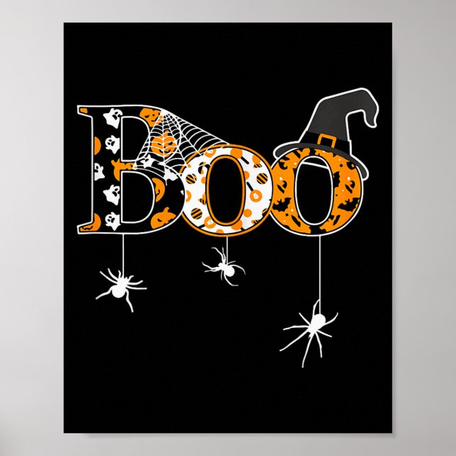 Halloween-Motiv - Buh  Poster (Vorne)