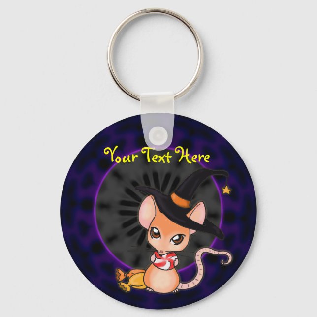Halloween Mouse Schlüsselanhänger (Vorderseite)