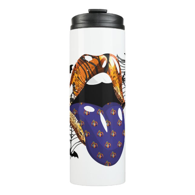 Halloween Mouth Thermosbecher (Vorderseite)