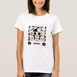 Halloween-Möwe, Fledermäuse, Spinnennetze T-Shirt