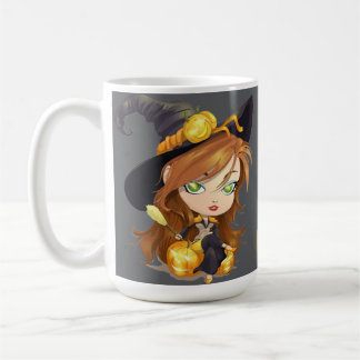 Halloween Mug - Éffrayant & mignonne Fall Coffee C