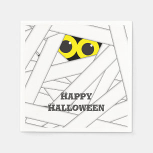 Halloween-Mumien-Kostüm-Party Süße Servietten